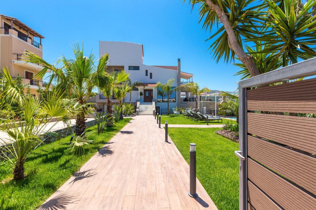 Villa Anemeli - Luxury Pool Villa With Gorgeous Seaview Kissamos Bagian luar foto